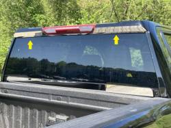 Quality Automotive Accessories - QAA RWB50937 1Pc Stainless Steel Under Rear Window Trim for RAM 2500/3500 - Image 2