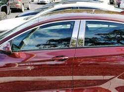 Quality Automotive Accessories - QAA PP58575 4Pc Stainless Steel Pillar Trim for 2018-2020 Buick Regal - Image 1