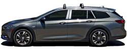 Quality Automotive Accessories - QAA PP58575 4Pc Stainless Steel Pillar Trim for 2018-2020 Buick Regal - Image 3