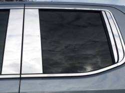 Quality Automotive Accessories - QAA PP59176 8Pc Stainless Steel Pillar Trim for 2019-2025 Chevrolet Silverado - Image 1