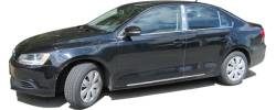 Quality Automotive Accessories - QAA WS10135 8Pc Stainless Steel Window Sill Trim for 2010-2015 Toyota Prius - Image 3