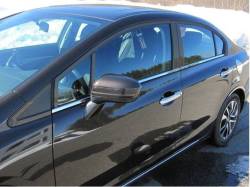 Quality Automotive Accessories - QAA WS10135 8Pc Stainless Steel Window Sill Trim for 2010-2015 Toyota Prius - Image 5