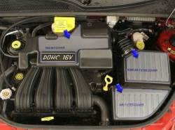 Quality Automotive Accessories - QAA EK41700 3Pc Stainless Engine Package for 2001-2001 Chrysler PT Cruiser - Image 1
