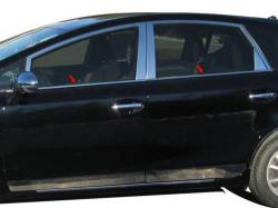 Quality Automotive Accessories - QAA WS12214 4Pc Stainless Steel Window Sill Trim for 2012-2015 Honda Civic - Image 2