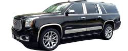 Quality Automotive Accessories - QAA FB55297 2Pc Stainless Steel Front Bumper Accent for 2015-2020 GMC Yukon - Image 2