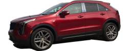 Quality Automotive Accessories - QAA PP59213 10Pc Stainless Steel Pillar Trim for 2019-2025 Cadillac XT4 - Image 2
