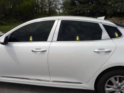 Quality Automotive Accessories - QAA WS16135 4Pc Stainless Steel Window Sill Trim for 2016-2022 Toyota Prius - Image 5