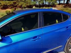 Quality Automotive Accessories - QAA WS16214 6Pc Stainless Steel Window Sill Trim for 2016-2020 Honda Civic - Image 3
