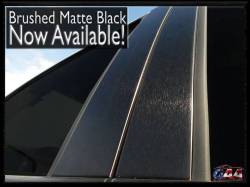 Quality Automotive Accessories - QAA PP59935B 4Pc Brushed Matte Black Pillar Trim for 2019-2024 RAM Trucks - Image 3