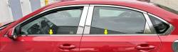 Quality Automotive Accessories - QAA WS18140 4Pc Stainless Steel Window Sill Trim for 2018-2023 Toyota C-HR - Image 4