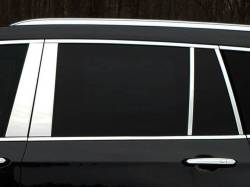 Quality Automotive Accessories - QAA PP60212 8Pc Stainless Steel Pillar Trim for 2020-2025 Cadillac XT6 - Image 1