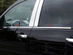 Quality Automotive Accessories - QAA WS24515 2Pc Stainless Steel Window Sill Trim for 2004-2015 Nissan Titan - Image 1