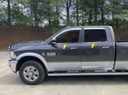Quality Automotive Accessories - QAA WS49935 4Pc Stainless Steel Window Sill Trim for 2009-2018 RAM Trucks - Image 1