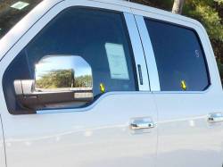 Quality Automotive Accessories - QAA WS55150 4Pc Stainless Steel Window Sill Trim for 15-22 Chevy Colorado - Image 3