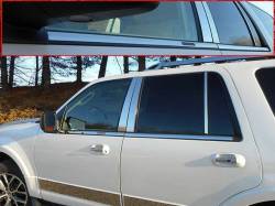 Quality Automotive Accessories - QAA WS55150 4Pc Stainless Steel Window Sill Trim for 15-22 Chevy Colorado - Image 5