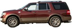 Quality Automotive Accessories - QAA WS55302 4Pc Stainless Steel Window Sill Trim for 2015-2020 Ford F150 - Image 2