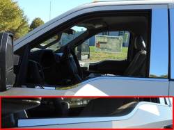 Quality Automotive Accessories - QAA WS55383 4Pc Stainless Steel Window Sill Trim for 2008-2017 Ford Expedition - Image 2