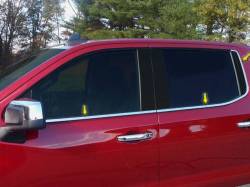 Quality Automotive Accessories - QAA WS58160 4Pc Stainless Steel Window Sill Trim for 2018-2024 Chevy Equinox - Image 4