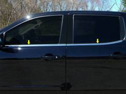 Quality Automotive Accessories - QAA WS59170 6Pc Stainless Steel Window Sill Trim for 2019-2025 Chevy Silverado - Image 5