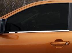Quality Automotive Accessories - QAA WS59345 4Pc Stainless Steel Window Sill Trim for 2019-2023 Ford Ranger - Image 2