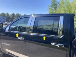 Quality Automotive Accessories - QAA WS59345 4Pc Stainless Steel Window Sill Trim for 2019-2023 Ford Ranger - Image 6