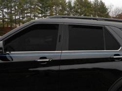Quality Automotive Accessories - QAA WS59348 2Pc Stainless Steel Window Sill Trim for 2019-2023 Ford Ranger - Image 3