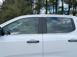 Quality Automotive Accessories - QAA WS63323 4Pc Stainless Steel Window Sill Trim for 2023-2025 Ford Super Duty - Image 2