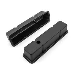 Speedmaster - Speedmaster 1-314-001-03 Alu. Valve Covers Tall w/Hole Blk for Chevy SBC - Image 2