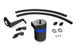 HPS Performance - HPS 860-008BL Aluminum Oil Catch Can Kit for 17-21 Subaru WRX STI 2.5L Turbo - Image 2