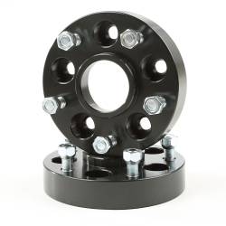 Rugged Ridge - Rugged Ridge 1.25" Aluminum Wheel Spacer 5x4.5 To 5x5-Pair Black 15201.15 - Image 1