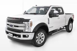 Bushwacker 20951-02 Front/Rear DRT Style Fender Flares Black for Super Duty