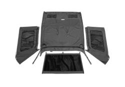 Rampage - Rampage 109935 Frameless Soft Top Blk Diamond Sailcloth for 07-18 Wrangler JK - Image 2