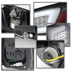 Spyder Auto - Spyder Auto 5076595 Black/Clear LED Taillights - Image 4