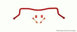 BMR Suspension SB001R Sway Bar Kit w/Bushings Front Hollow 35mm