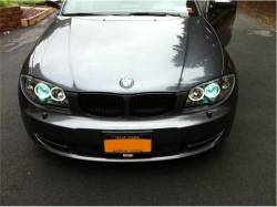 Spyder Auto - Spyder 5008985 Black/Clear Projector Headlights for 08-11 BMW 1-Series 128i/135i - Image 3