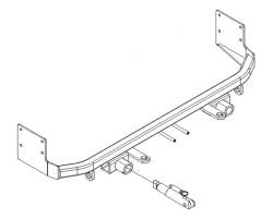 Blue Ox - Blue Ox BX1685 Tow Bar Base Plate for 08-10 HHR SS Only - Image 1