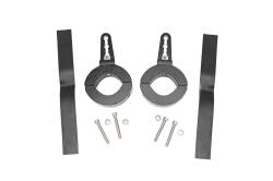 Rough Country Suspension Systems - Rough Country 70171 Universal LED Light Mount Clamp Black for 1.625"-2" Tube - Image 2