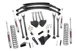 Rough Country Suspension Systems - Rough Country 590.20 8" 4-Link Lift Kit for 05-07 F250/F350 Superduty Diesel 4WD - Image 1