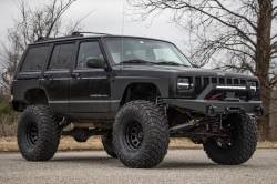 Rough Country Suspension Systems - Rough Country 10582 Lower Door Panel Armor Black for 84-01 Jeep Cherokee XJ 4DR - Image 4