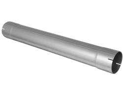 aFe Power - aFe 49-91003 Atlas 4" Aluminized Steel Muffler Delete Pipe - Image 2