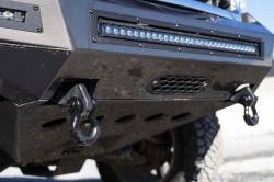 Rough Country Suspension Systems - Rough Country RS148 Front Tow Hook Brackets Black 07-13 Silverado/Sierra 1500 - Image 2