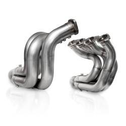 Stainless Works - Stainless Works DNBBC225S238 Downswept Stepped BBC Header 2.25" To 2-3/8" - Image 1
