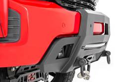 Rough Country Suspension Systems - Rough Country 10805 Front Hidden Winch Bumper Black for 19-22 Silverado 1500 - Image 4