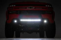 Rough Country Suspension Systems - Rough Country 10805 Front Hidden Winch Bumper Black for 19-22 Silverado 1500 - Image 6