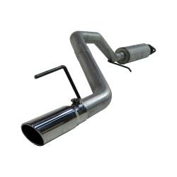 MBRP Exhaust - MBRP Exhaust S5508409 T409 3" Cat-Back Single Rear Exit for 05-10 Grand Cherokee - Image 1
