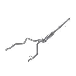 MBRP Exhaust - MBRP S5065304 T304 3" Cat-Back 2.5" Dual Rear Exit w/Muffler 19-26 Silv/Sra 1500 - Image 1