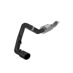 MBRP Exhaust - MBRP Exhaust S5230BLK Blk 3" Cat-Back Single Side for 11-14 Ford F150 - Image 1