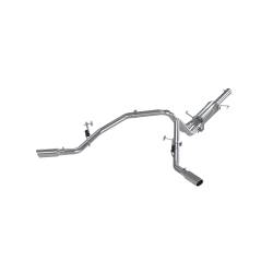 MBRP Exhaust - MBRP Exhaust S5110AL AL 3" Cat-Back 2.5" Dual Split Side Exit for 03 RAM 1500 - Image 1