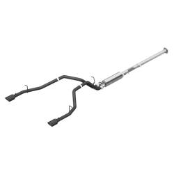 MBRP Exhaust - MBRP S5152BLK Blk 3" Cat-Back 2.5" Dual Split Exit w/Muffler for 19-26 RAM 1500 - Image 1