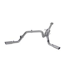 MBRP Exhaust - MBRP Exhaust S5328AL AL 2.5" Cat-Back Dual Split Exit Exhaust for 05-15 Tacoma - Image 1